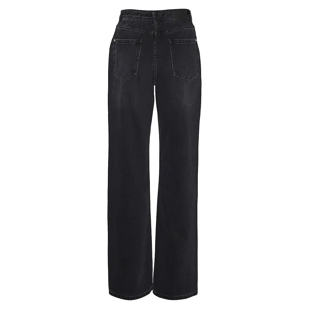 Rachel High-Rise Wide-Leg Jeans