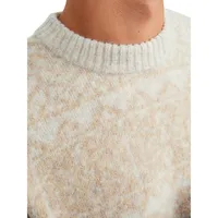 Heritage Patterned Crewneck Sweater