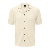 Diego Short-Sleeve Knit Resort Shirt