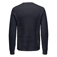 Tegan Touch of Wool Ribbed Sweater