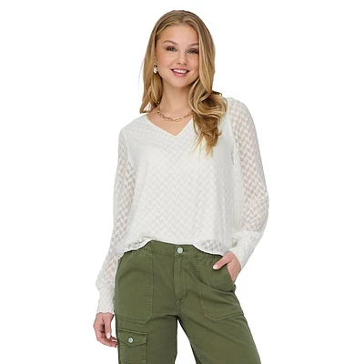 Emmery Textured Blouse