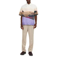 Troy Wide-Fit Short-Sleeve Shirt