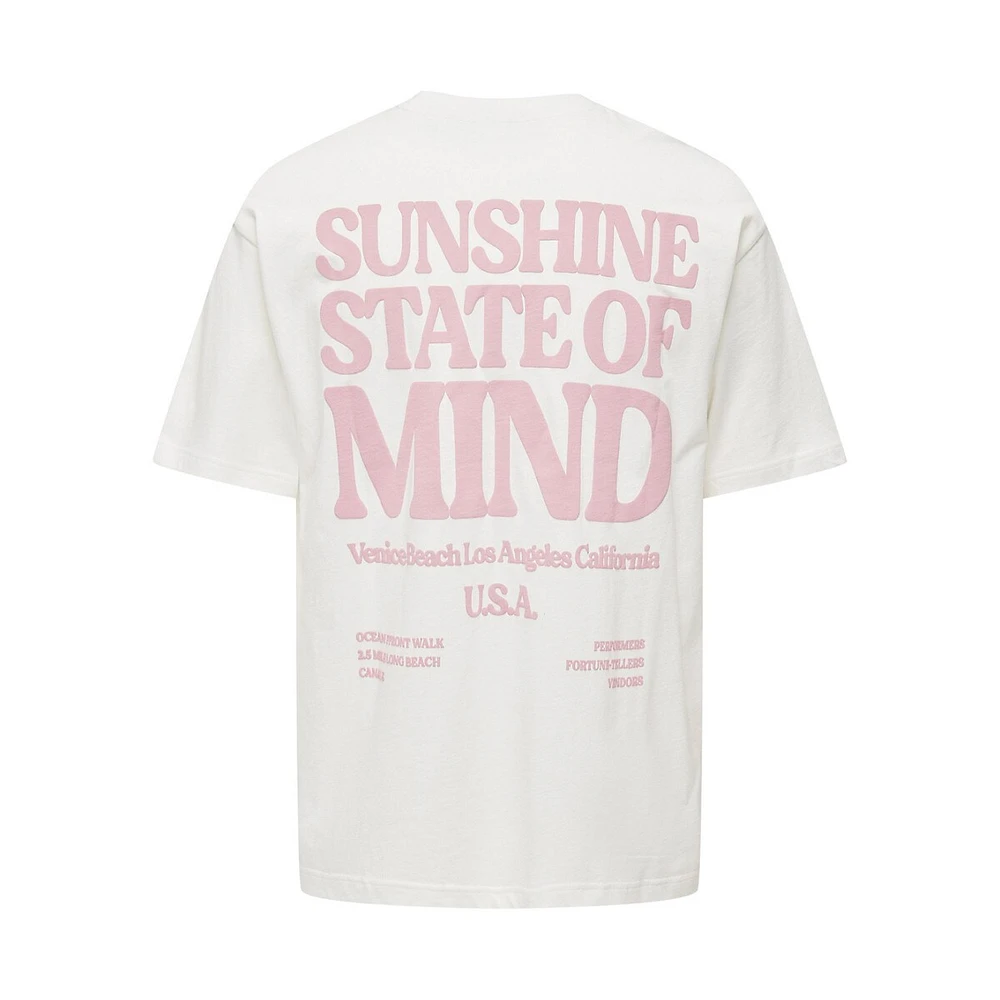 Kenny Organic Cotton Text-Graphic T-Shirt