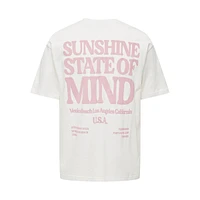 Kenny Organic Cotton Text-Graphic T-Shirt