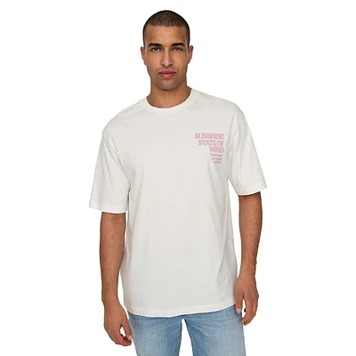Kenny Organic Cotton Text-Graphic T-Shirt