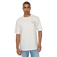 Kenny Organic Cotton Text-Graphic T-Shirt