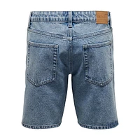 Edge Denim Shorts