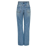 Riley High-Waisted Straight Jeans