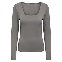 Lea 2-Way Long-Sleeve Top