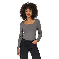 Lea 2-Way Long-Sleeve Top