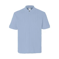 Jaden Organic Cotton Jacquard Polo Shirt