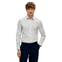 Ethan Slim-Fit Print Shirt