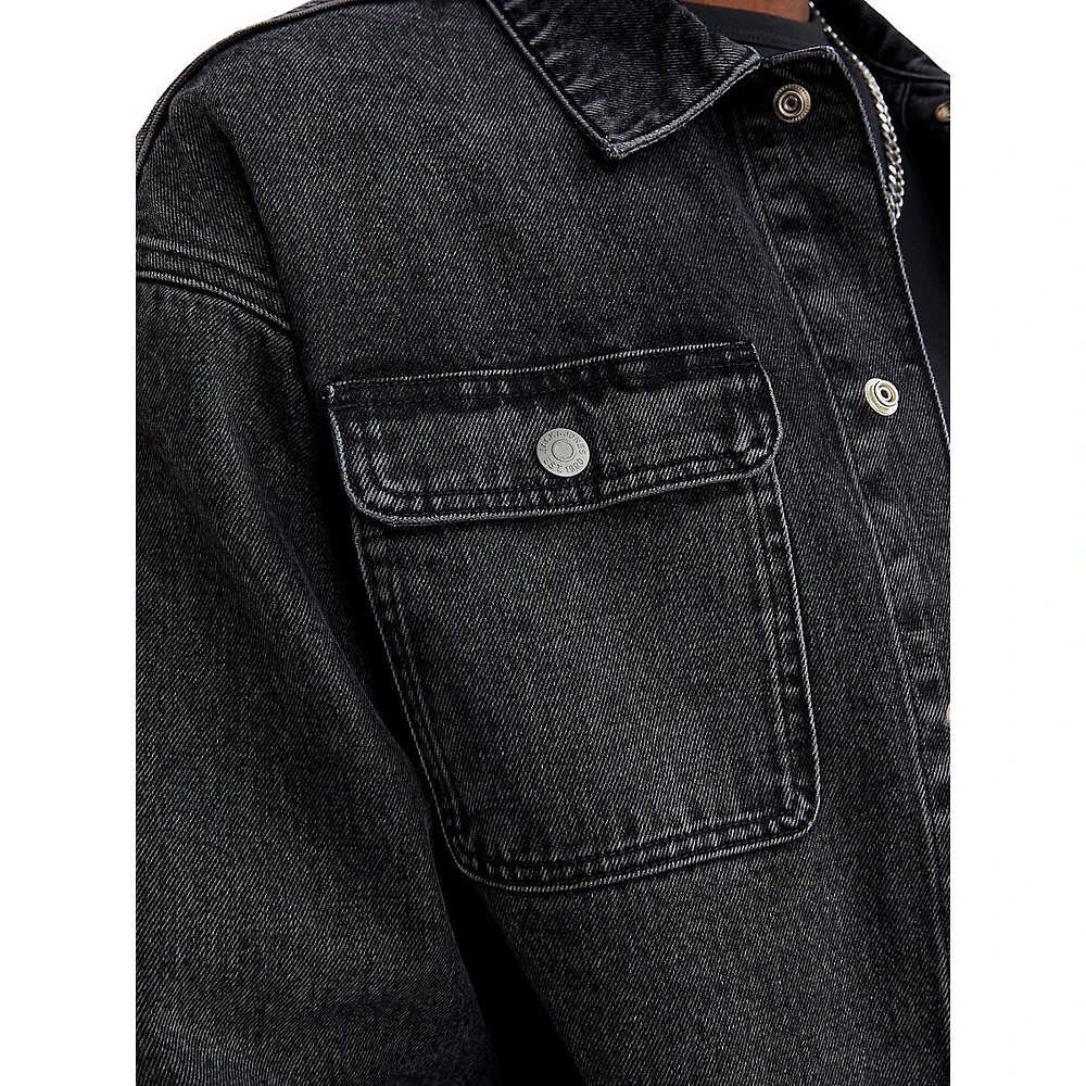 Chase Denim Shacket