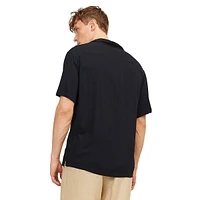 Short-Sleeve Viscose Resort Shirt