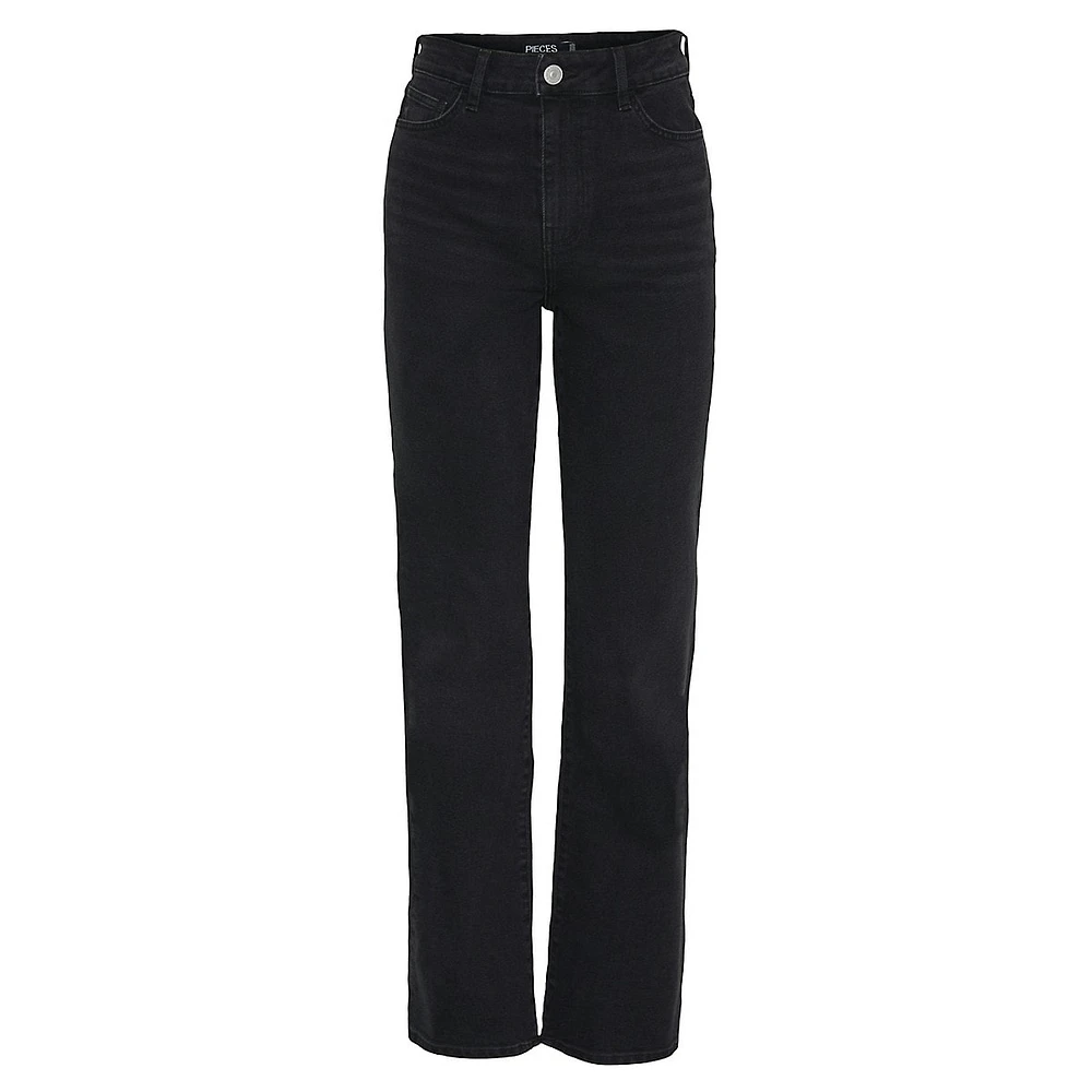 Kelly High-Waisted Straight Jeans