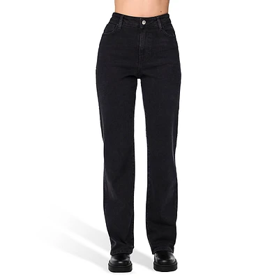 Kelly High-Waisted Straight Jeans