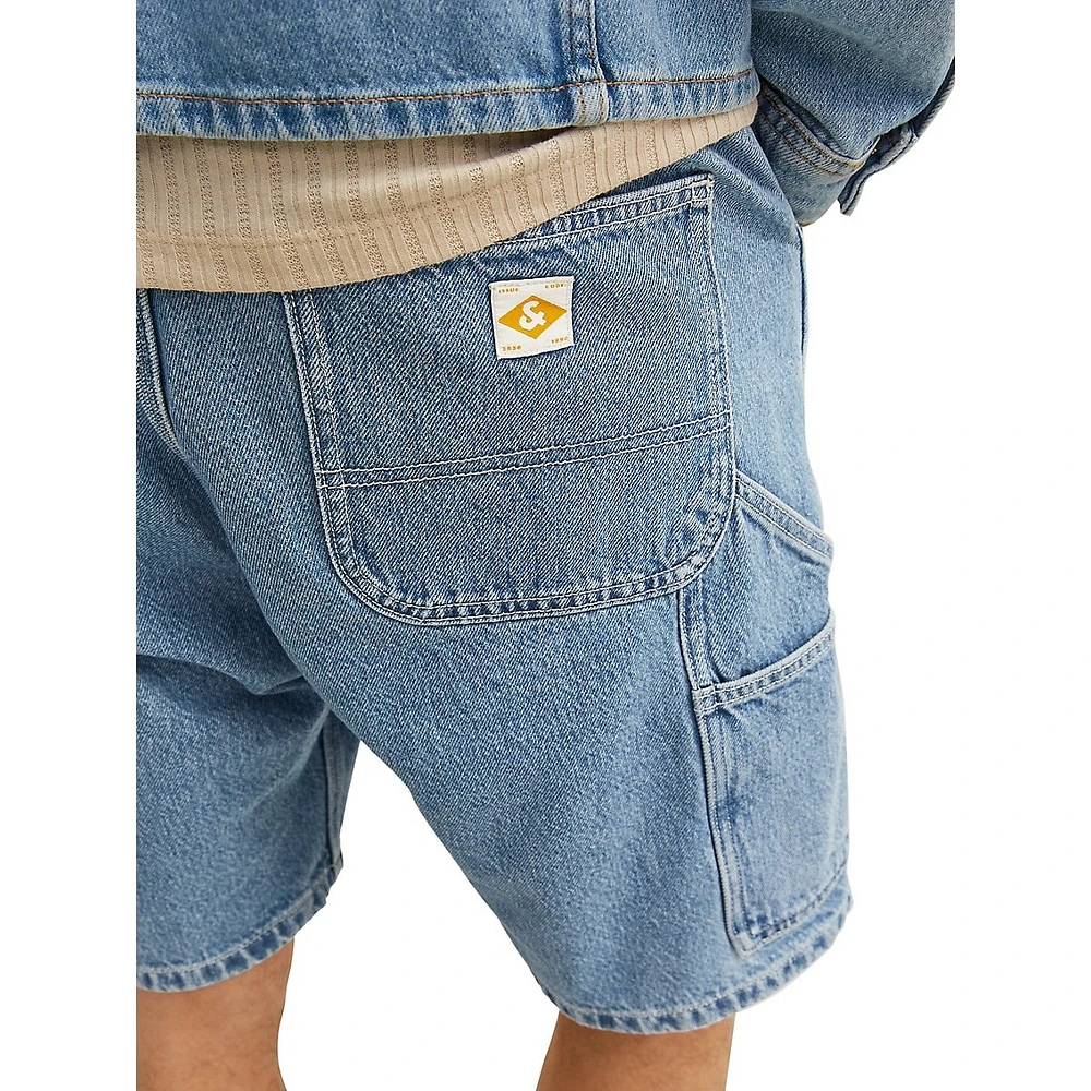 Tony Loose-Fit Denim Carpenter Shorts