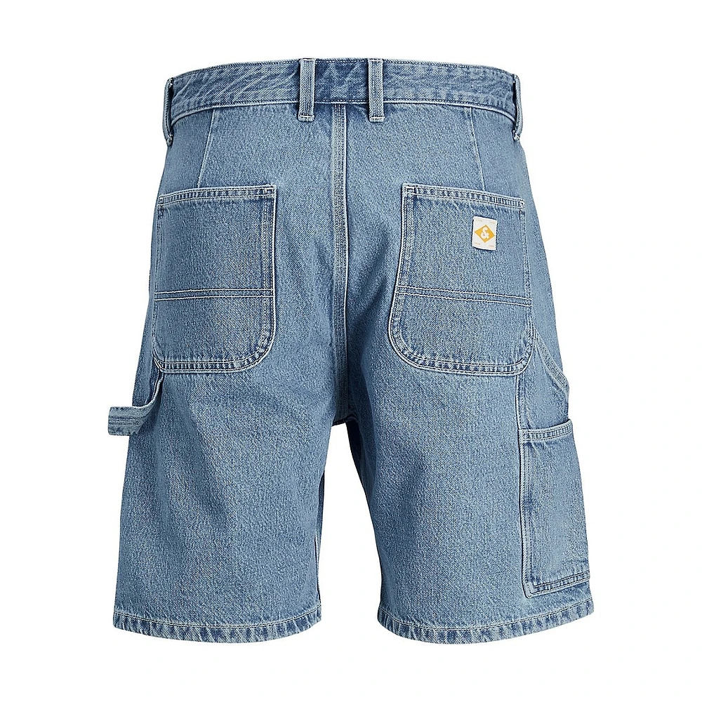 Tony Loose-Fit Denim Carpenter Shorts