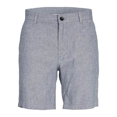 Stace Cotton & Linen Chino Shorts