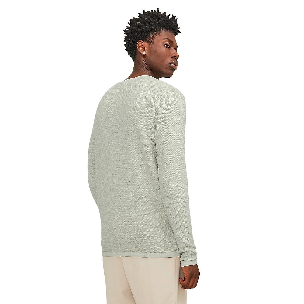 Greg Cotton-Blend Crewneck Sweater