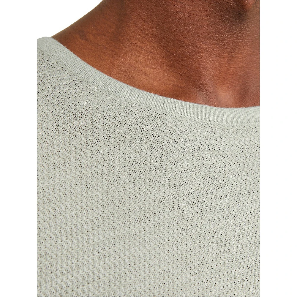 Greg Cotton-Blend Crewneck Sweater