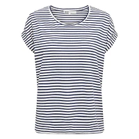 Striped Moster Loose-Fit T-Shirt