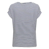 Striped Moster Loose-Fit T-Shirt