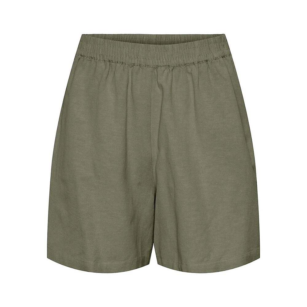 Milano High-Waist Pull-On Shorts