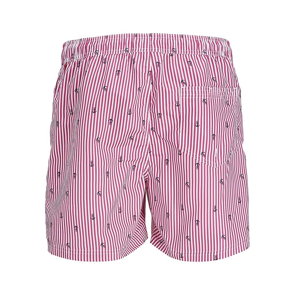 Short de bain imprimé