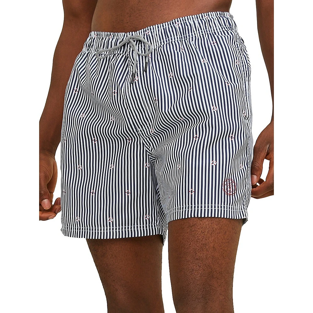 Short de bain imprimé