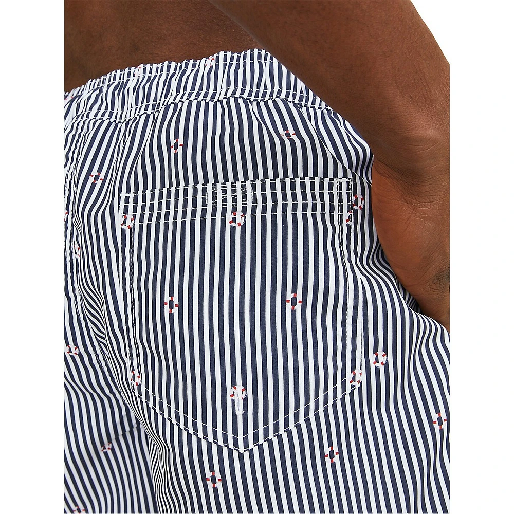 Short de bain imprimé