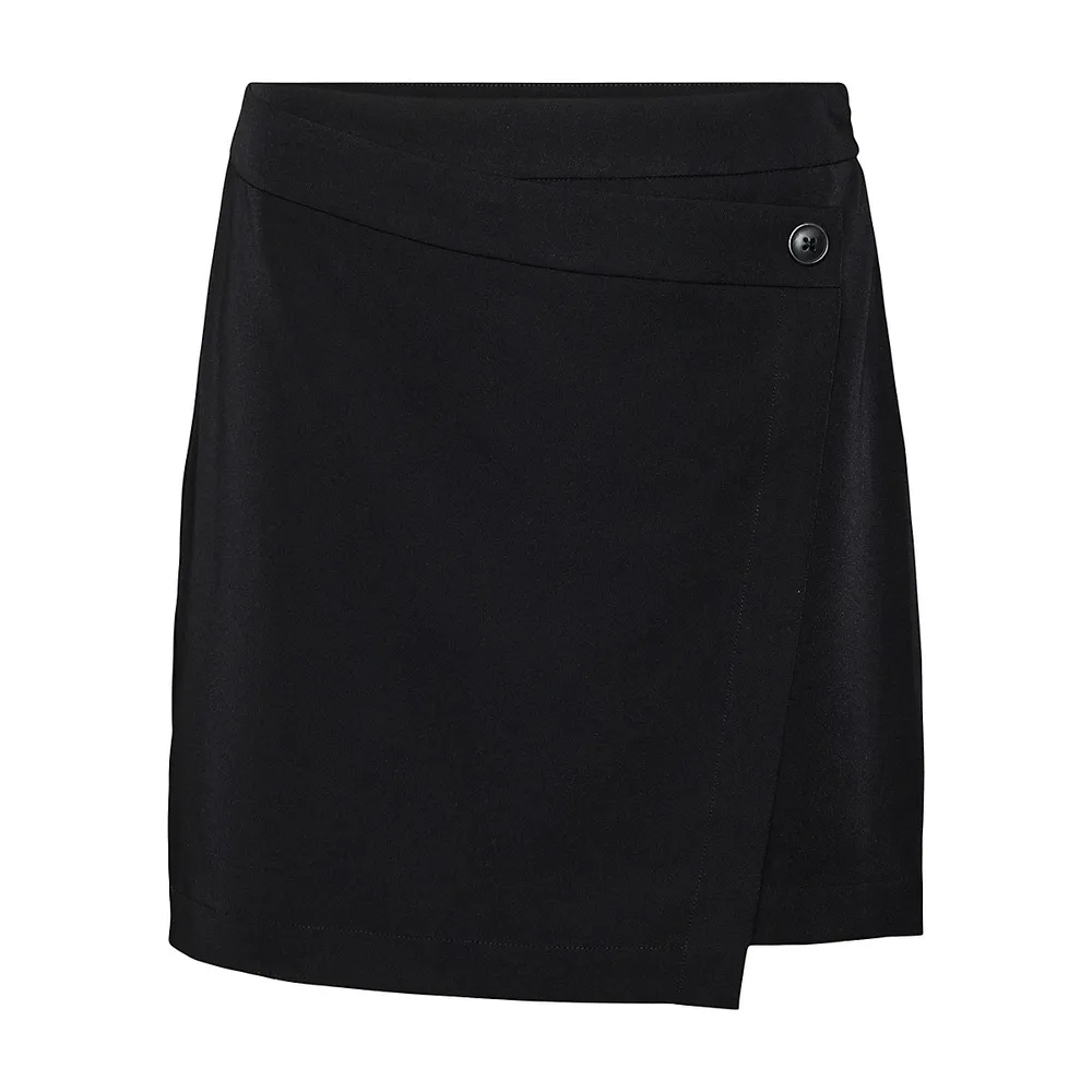 Wendy Pinstriped Mini Skirt