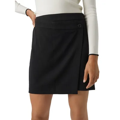 Wendy Pinstriped Mini Skirt