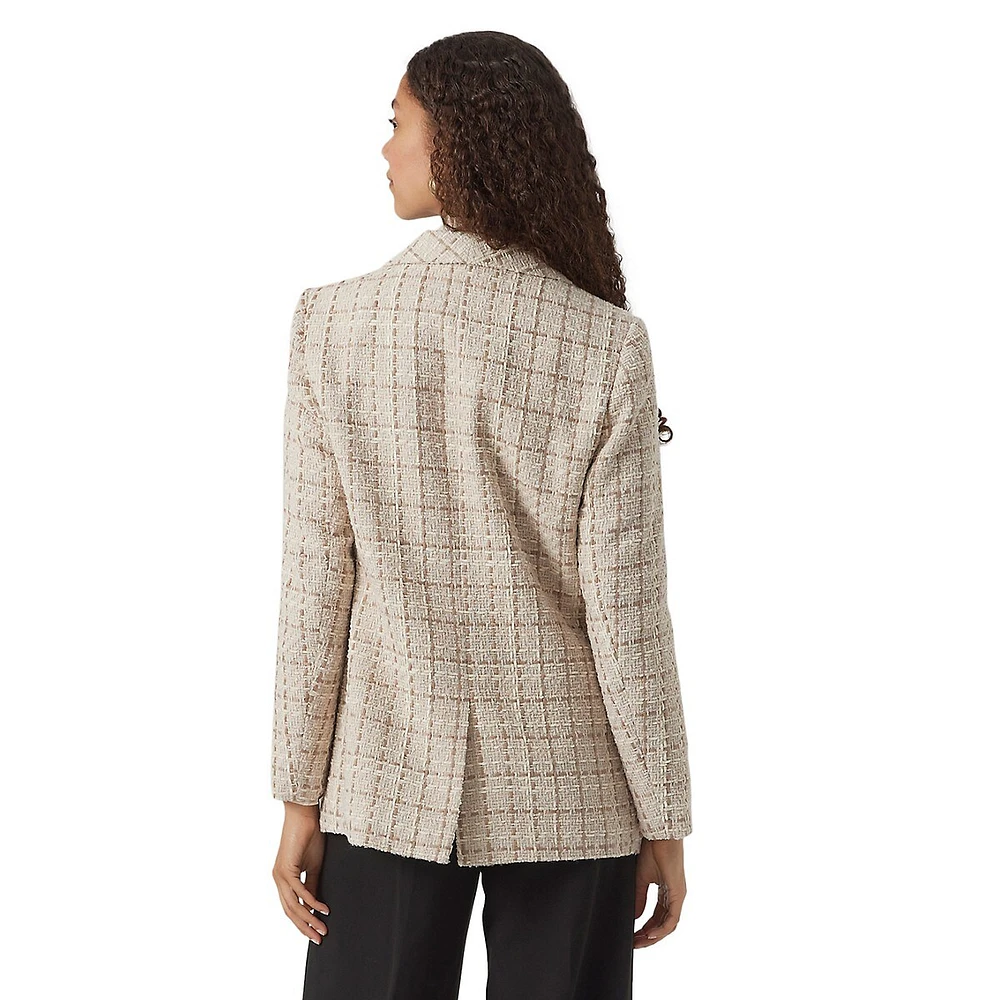 Miley Loose-Fit Tweed Blazer