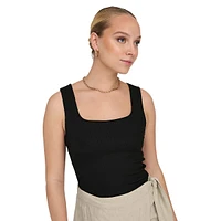 Reversible Ribbed Tank Top