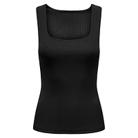 Reversible Ribbed Tank Top