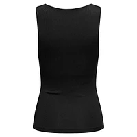 Reversible Ribbed Tank Top