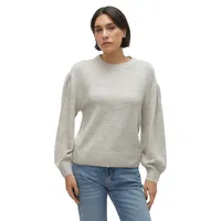 Riley Puff-Sleeve Sweater