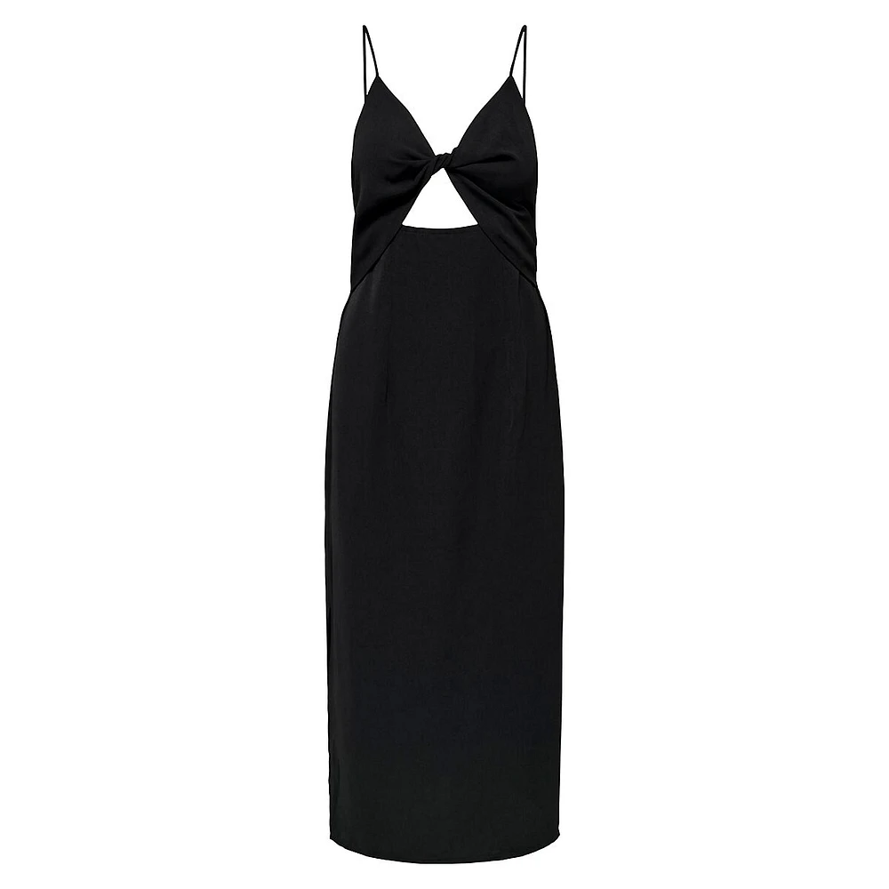 Iris Sleeveless Cut-Out Midi Dress