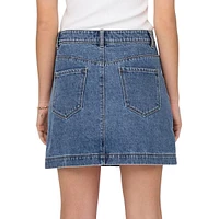 Denim Mini Skirt