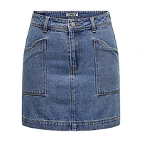 Denim Mini Skirt