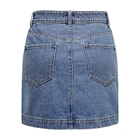 Denim Mini Skirt