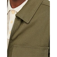 Diego Patch-Pocket Zip Jacket