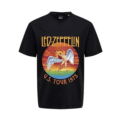 Organic Cotton Led Zeppelin Graphic T-Shirt