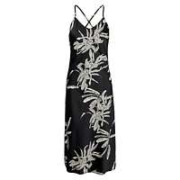 Keila Floral Midi Slip Dress