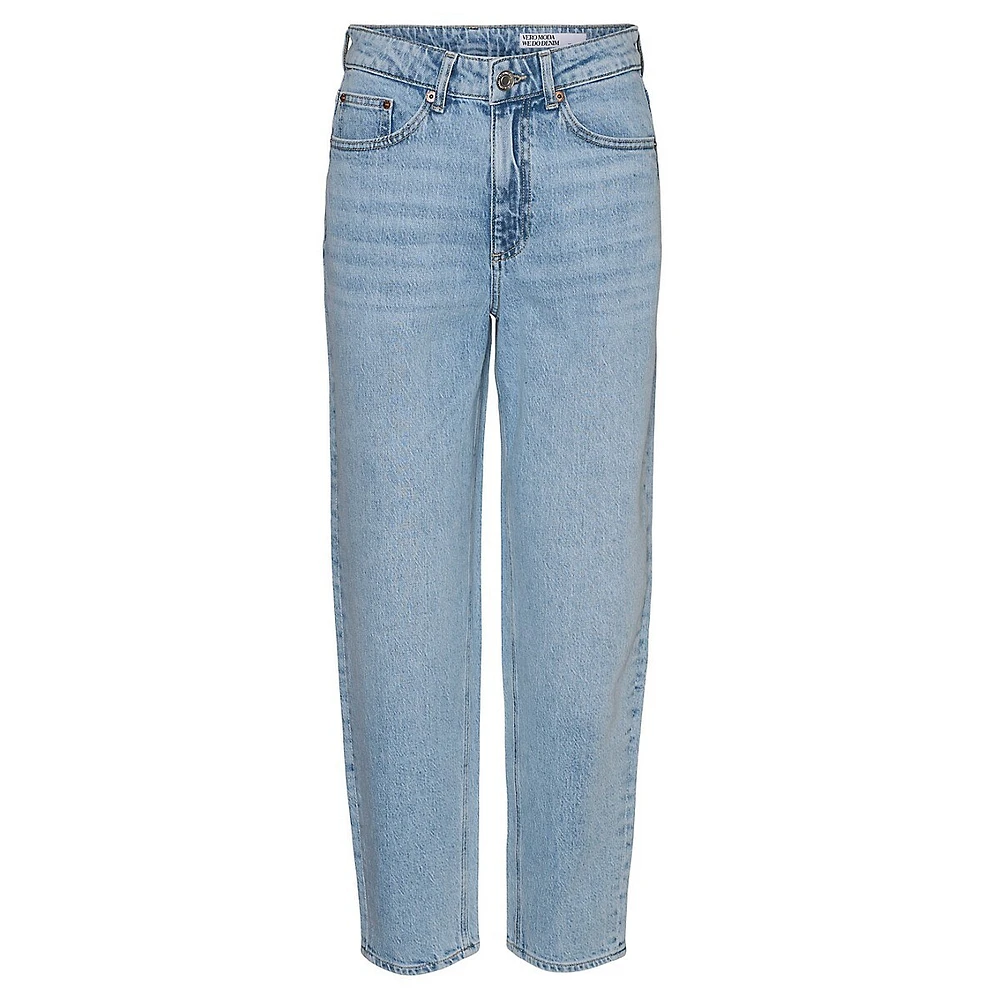 Tessa Mom-Fit High-Rise Jeans