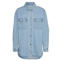 Oversized Denim Shirt