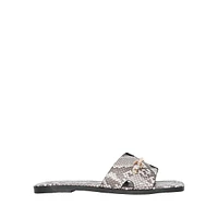 Marianne Horsebit Flat Sandals