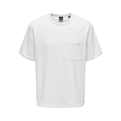 Kane Relaxed-Fit Terry-Knit T-Shirt