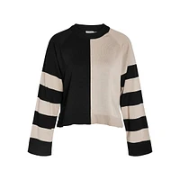 Fifo Colourblock Raglan Sweater